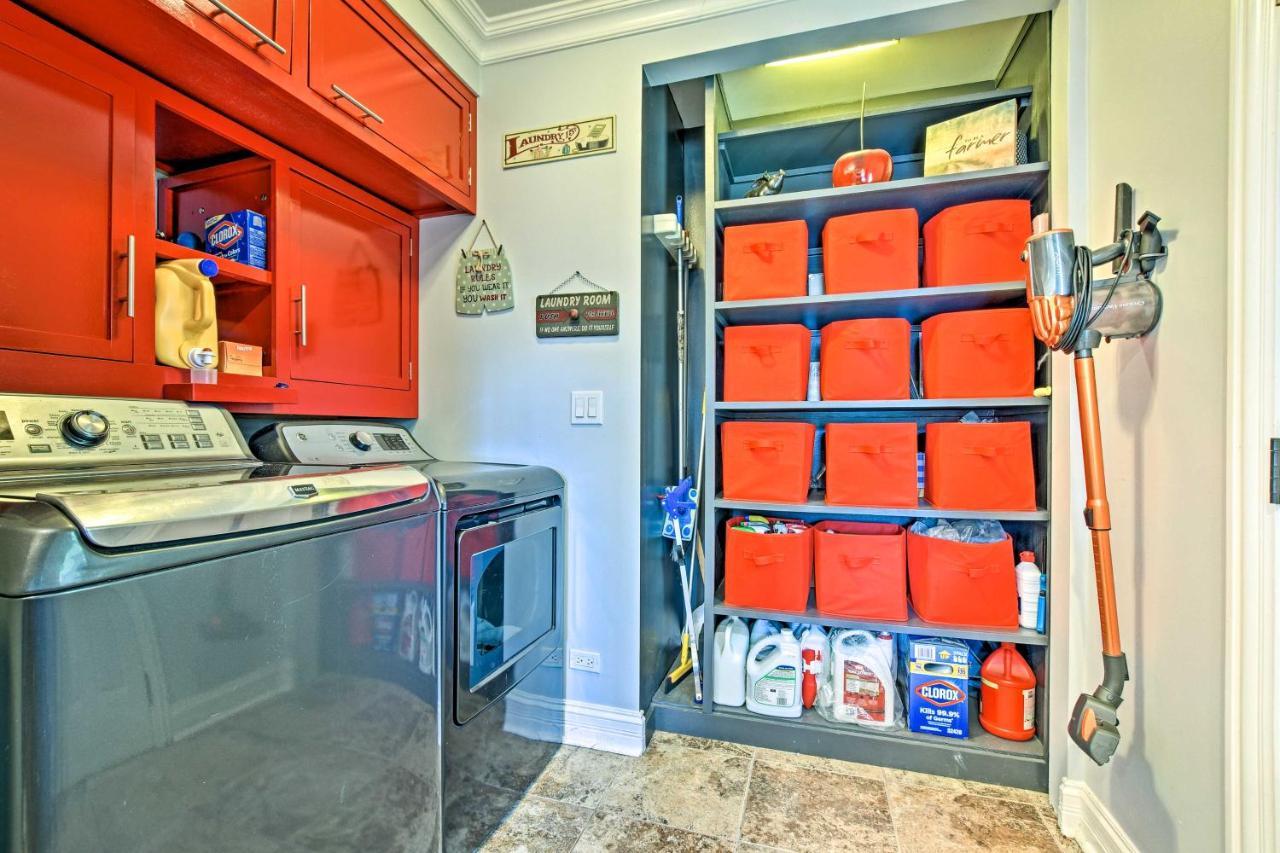 Lakefront Home With Game Room, Theater And Dock! Fox Lake Екстериор снимка